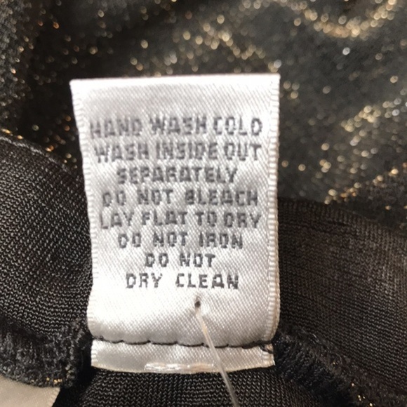 CHICO'S Travelers Women's Metallic Glam Jordie Skirt Hot Fudge Sz 8 Chico 1 - Picture 5 of 7